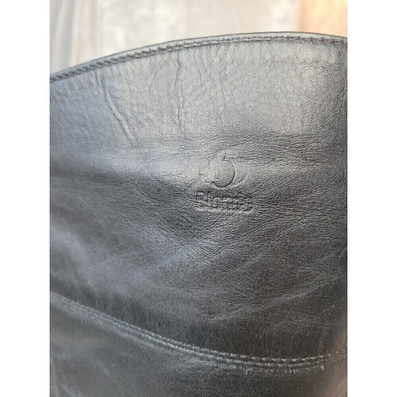Blondo Womens Black Leather Waterproof Tall Riding Boots Size 9 B Made in Canada - Picture 7 of 12